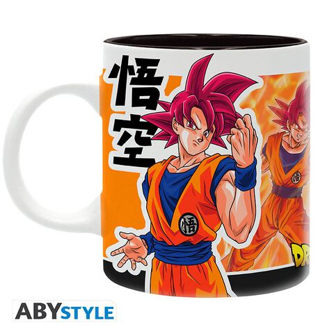 Mug - Dragon Ball Super - Beerus Vs Goku - 320 Ml